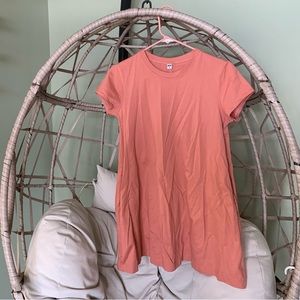 Uniqlo | Dresses | Pink Pocket Dress Salmon Tee Shirt Dress Scoop Neck Tshirt Dress | Poshmark Uniqlo | Dresses | Pink Pocket Dress Salmon Tee Shirt Dress Scoop Neck Tshirt Dress | Poshmark